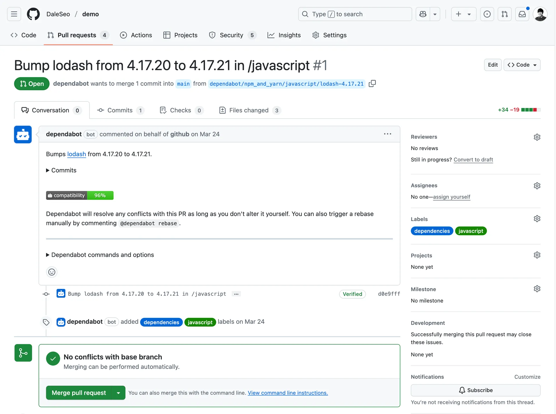 github-dependabot-version-updates